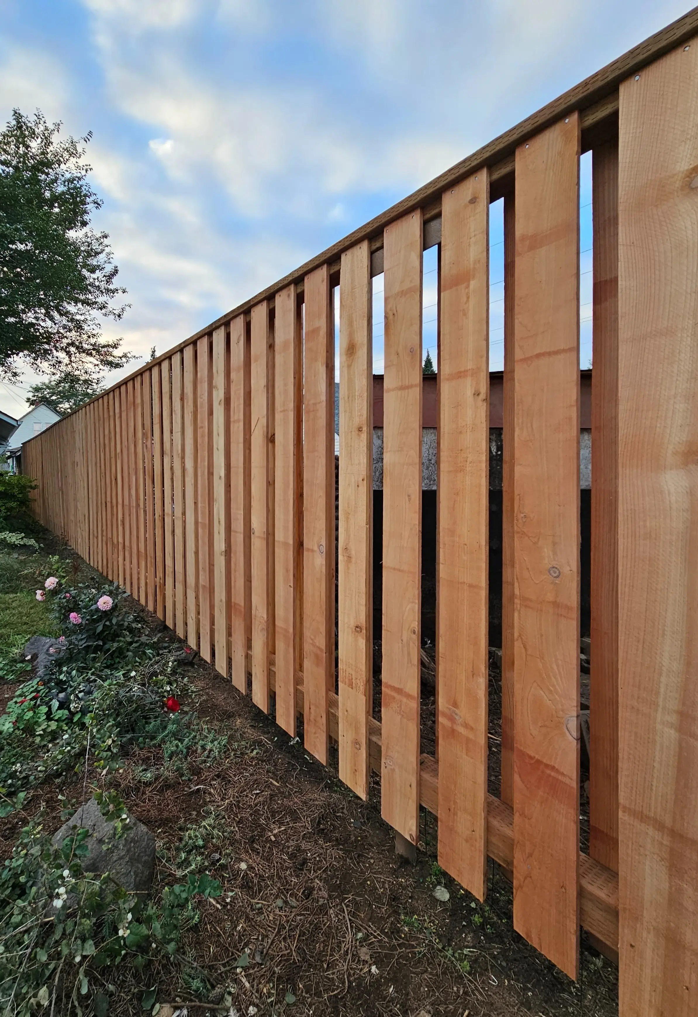 Background fence for the website.