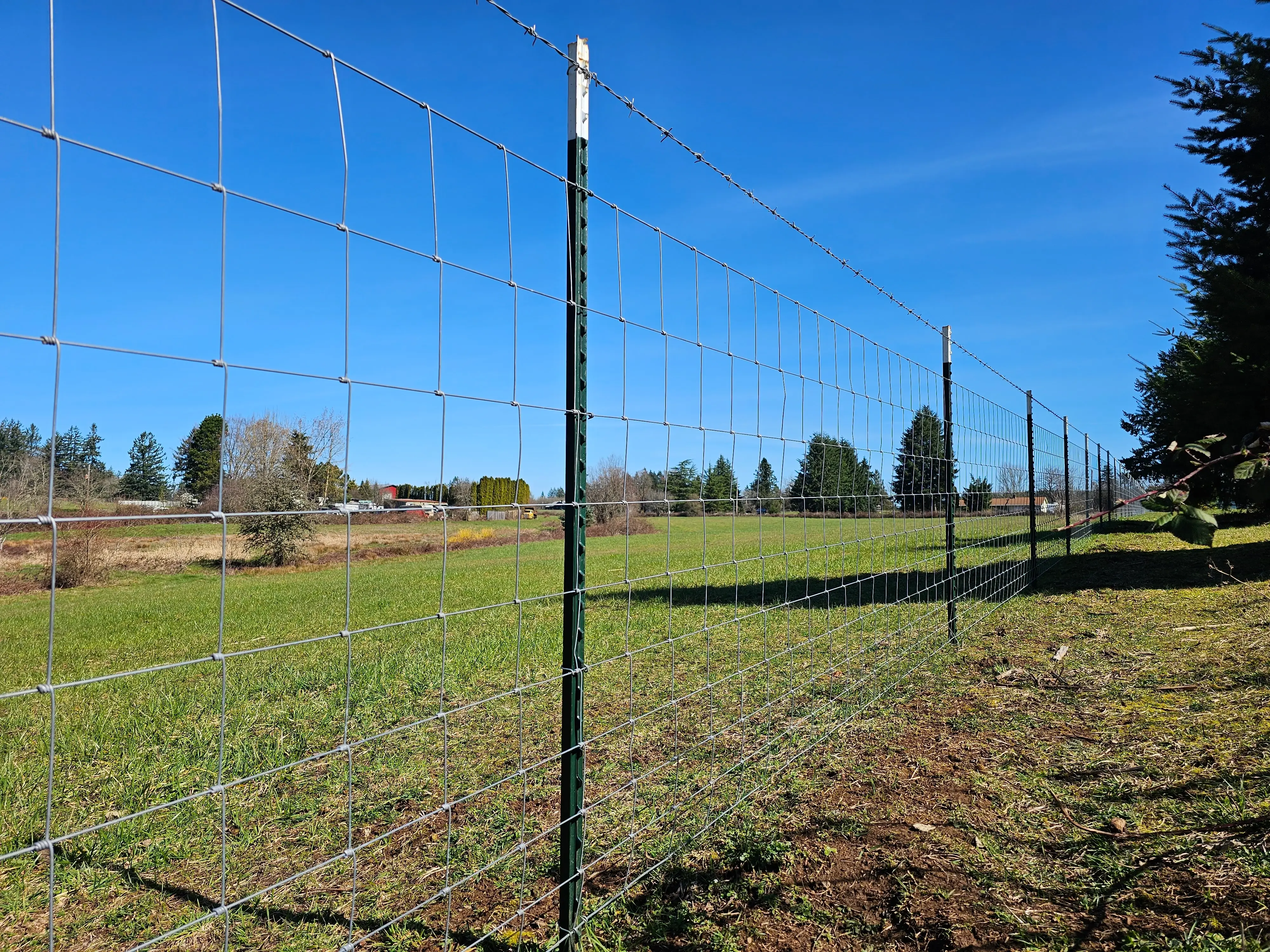 A very nice looking fence.